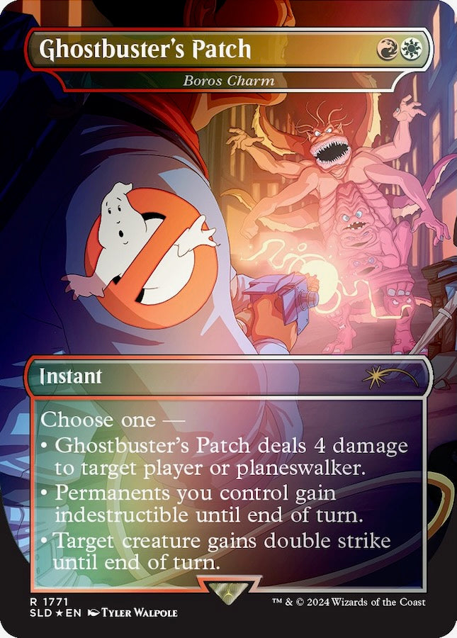 Secret Lair x Ghostbusters: The Real Ghostbusters Rainbow Foil Edition (Secret Lair Camp Totally Safe Superdrop)