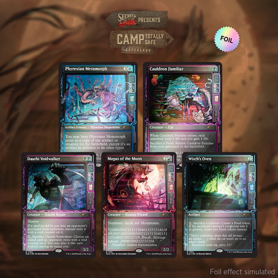 Showcase: Duskmourn Rainbow Foil Edition (Secret Lair Camp Totally Safe Superdrop)