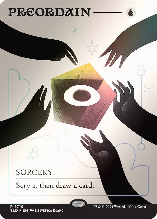 Secret Lair Camp Totally Safe Superdrop: Tome of the Astral Sorceress Rainbow Foil Edition