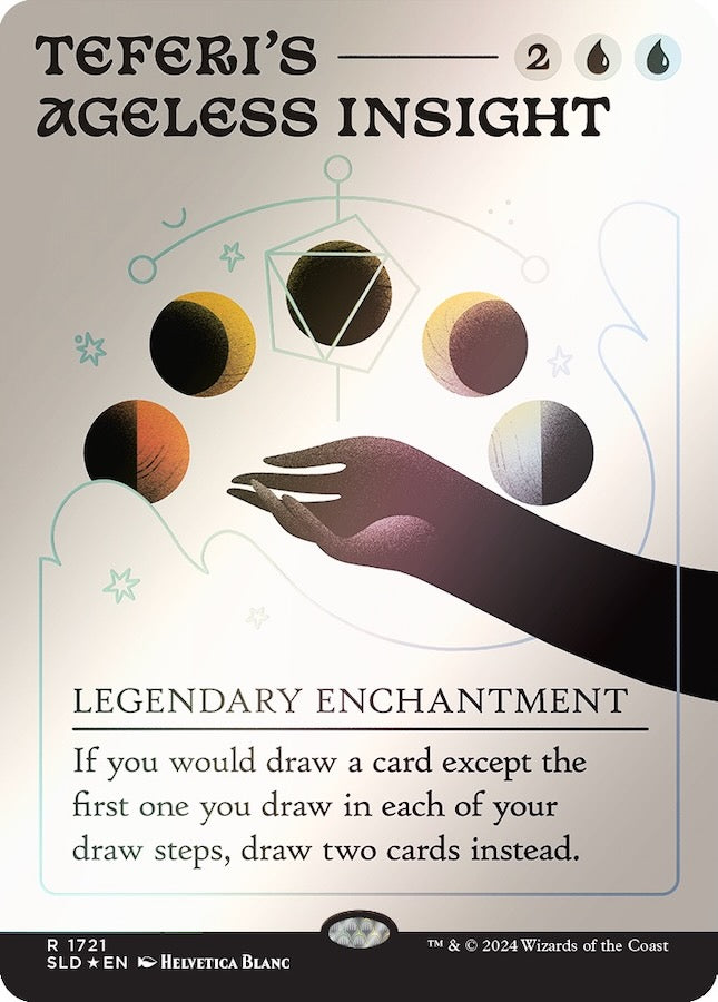 Secret Lair Camp Totally Safe Superdrop: Tome of the Astral Sorceress Rainbow Foil Edition