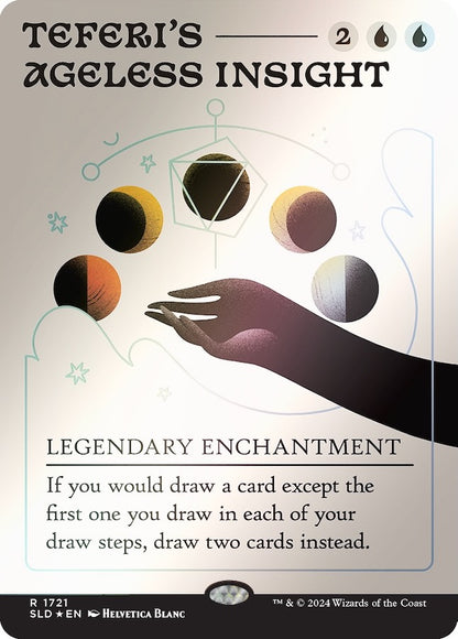 Secret Lair Camp Totally Safe Superdrop: Tome of the Astral Sorceress Rainbow Foil Edition