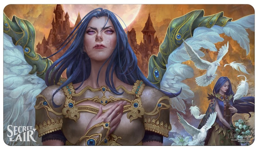 Secret Lair June 2022: Livia Prima Artist Series Akroma, Angel of Wrath Playmat for Magic: The Gathering