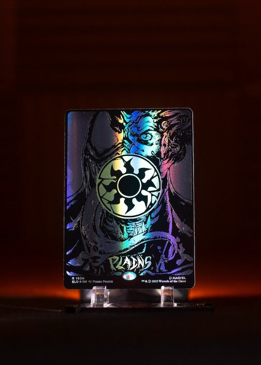 Secret Lair X Marvel's Spider-Man: Mana Symbiote Raised Foil