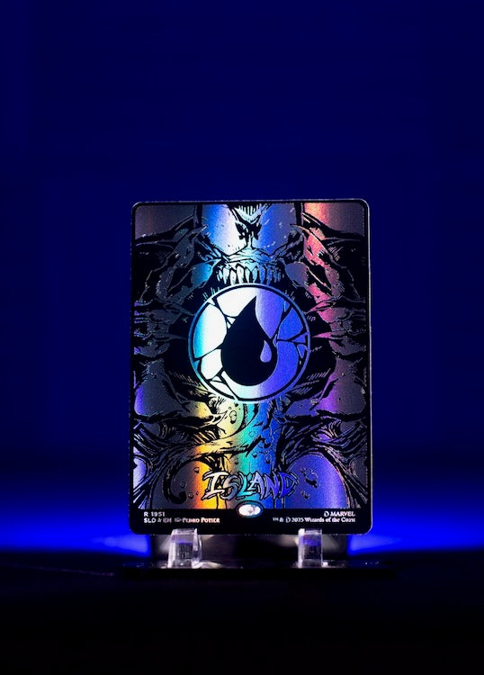 Secret Lair X Marvel's Spider-Man: Mana Symbiote Raised Foil