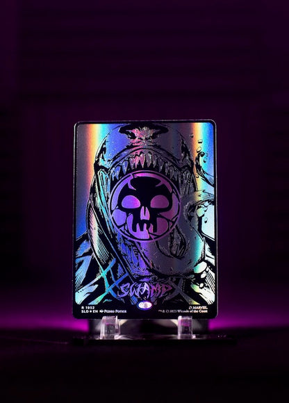 Secret Lair X Marvel's Spider-Man: Mana Symbiote Raised Foil