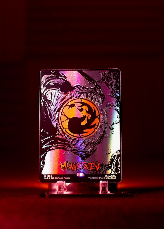 Secret Lair X Marvel's Spider-Man: Mana Symbiote Raised Foil