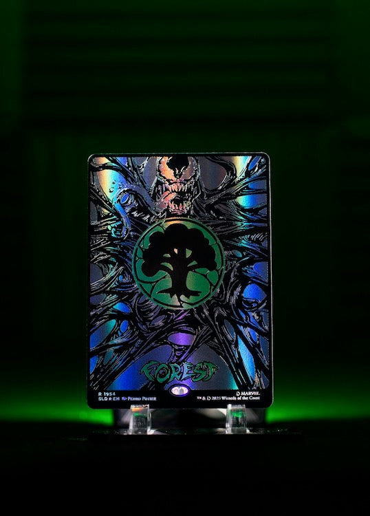 Secret Lair X Marvel's Spider-Man: Mana Symbiote Raised Foil