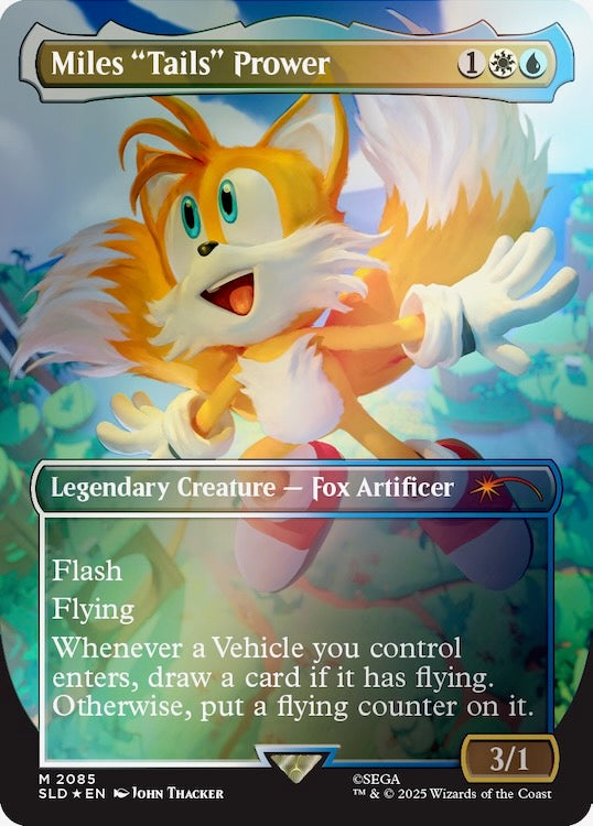 Secret Lair X Sonic: Friends & Foes Rainbow Foil (The Sonic Superdrop)