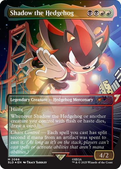 Secret Lair X Sonic: Friends & Foes Rainbow Foil (The Sonic Superdrop)