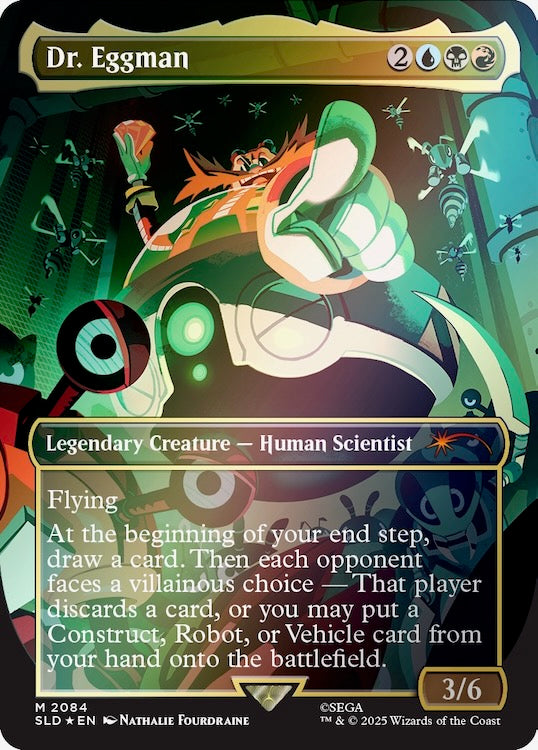 Secret Lair X Sonic: Friends & Foes Rainbow Foil (The Sonic