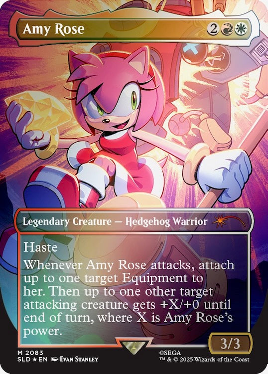 Secret Lair X Sonic: Friends & Foes Rainbow Foil (The Sonic Superdrop)