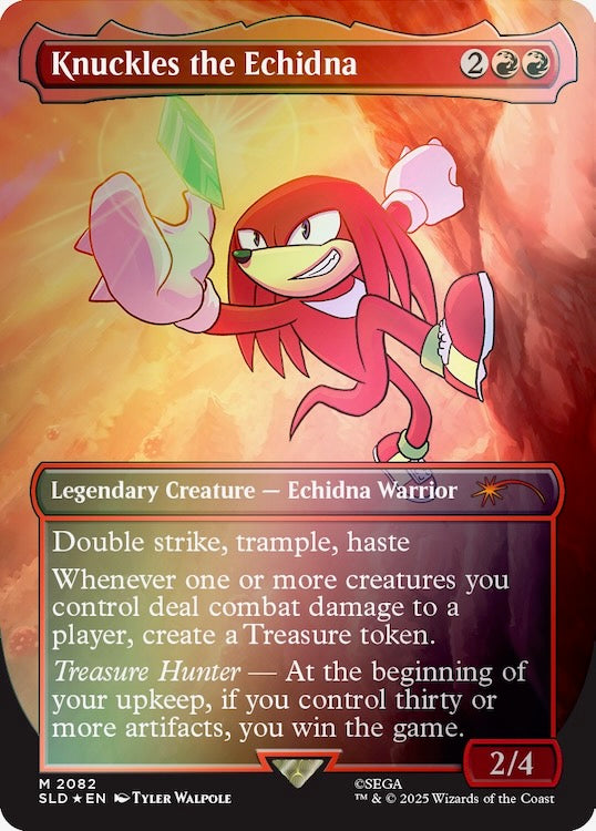 Secret Lair X Sonic: Friends & Foes Rainbow Foil (The Sonic Superdrop)