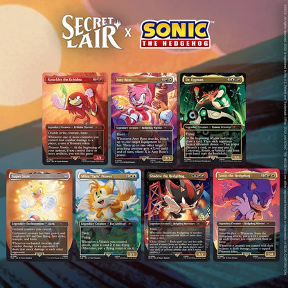 Secret Lair X Sonic: Friends & Foes (The Sonic Superdrop)