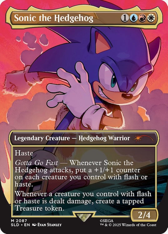 Secret Lair X Sonic: Friends & Foes (The Sonic Superdrop)