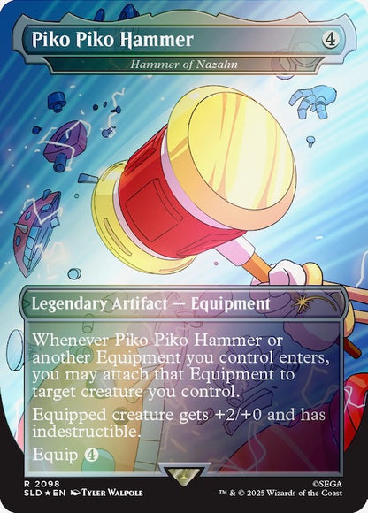 Secret Lair X Sonic: Turbo Gear Rainbow Foil (The Sonic Superdrop)