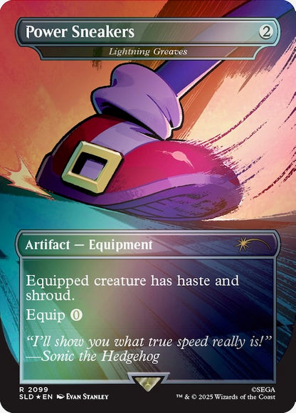 Secret Lair X Sonic: Turbo Gear Rainbow Foil (The Sonic Superdrop)