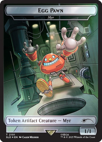 Secret Lair X Sonic: Turbo Gear Rainbow Foil (The Sonic Superdrop)