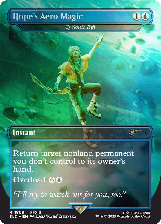 Secret Lair x FINAL FANTASY: Grimoire Rainbow Foil (Summer Superdrop 2025)