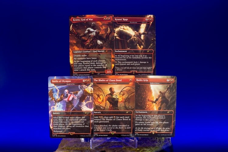 Secret Lair x God of War: Greek (The Playstation Superdrop)