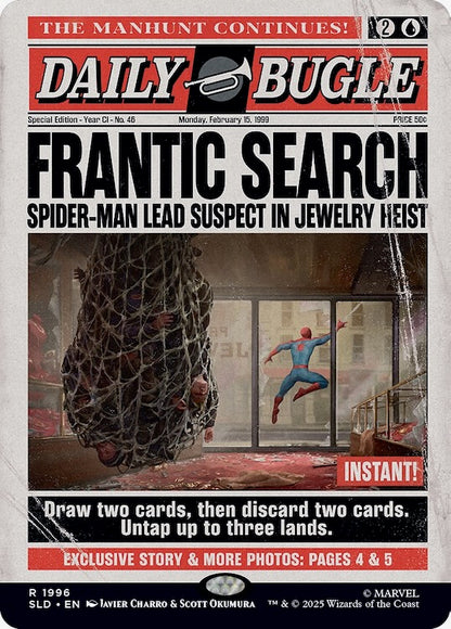 Secret Lair x Marvel's Spider-Man: Daily Bugle Breaking News