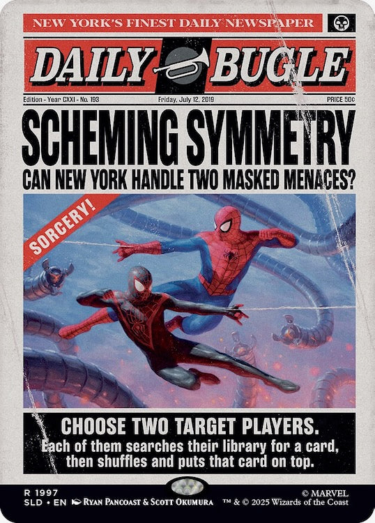 Secret Lair x Marvel's Spider-Man: Daily Bugle Breaking News
