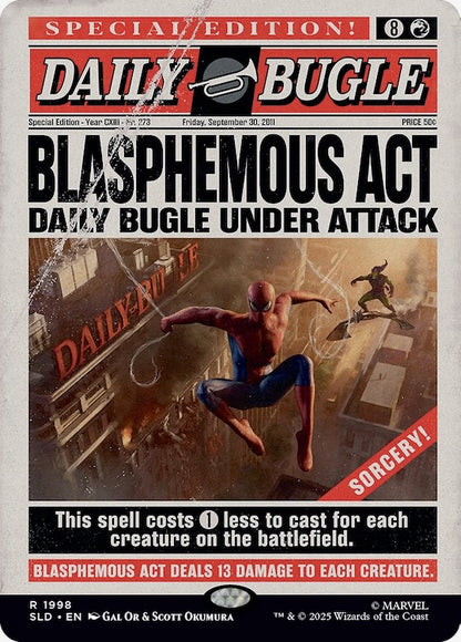 Secret Lair x Marvel's Spider-Man: Daily Bugle Breaking News
