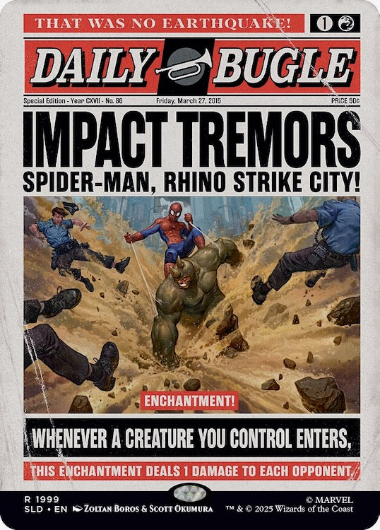 Secret Lair x Marvel's Spider-Man: Daily Bugle Breaking News