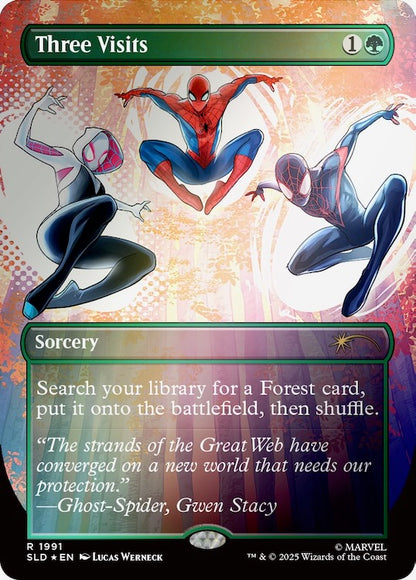 Secret Lair x Marvel's Spider-Man: Heroic Deeds Rainbow Foil