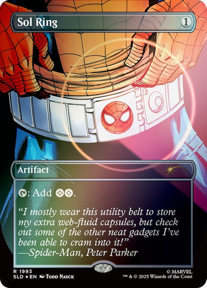 Secret Lair x Marvel's Spider-Man: Heroic Deeds Rainbow Foil