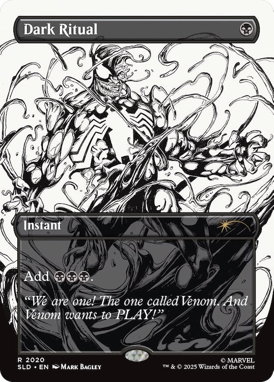 Secret Lair x Marvel's Spider-Man: Venom Unleashed (Inks)