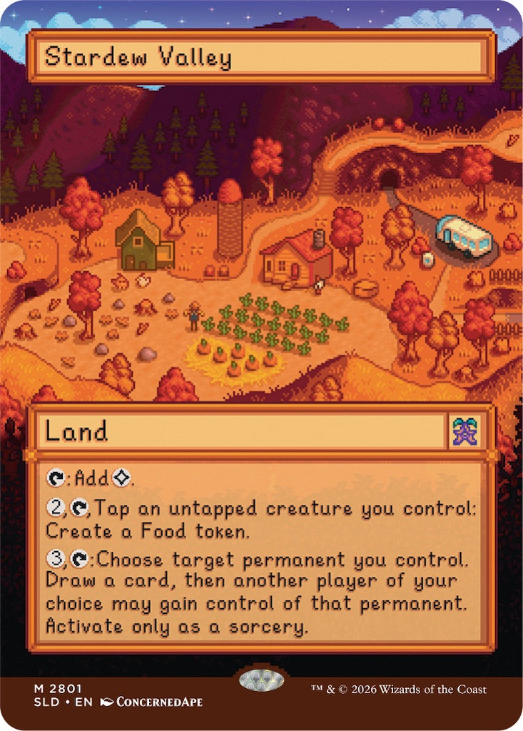 Secret Lair x Stardew Valley: Welcome to Stardew Valley (Superdrop Of The Moonlight Jellies)