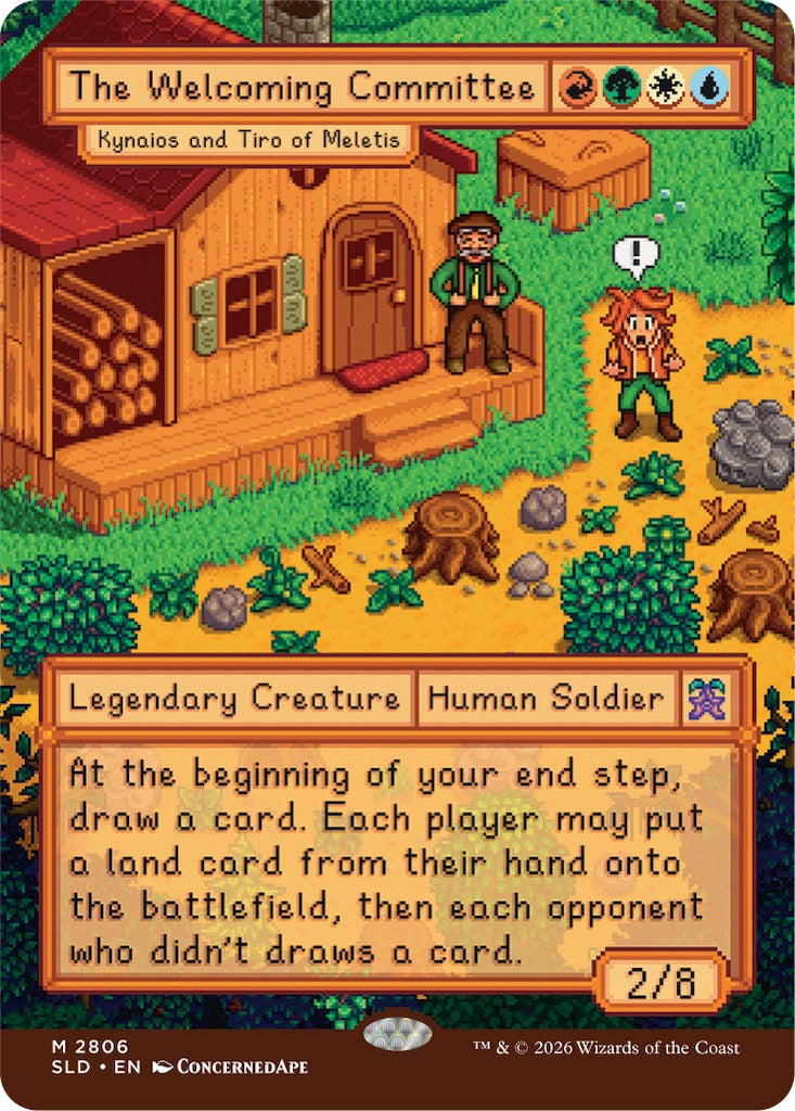 Secret Lair x Stardew Valley: Welcome to Stardew Valley (Superdrop Of The Moonlight Jellies)