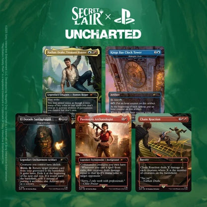 Secret Lair x Uncharted (The Playstation Superdrop)