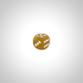 Sparkle Pale Yellow/white 25mm d6 dice w/pips (Chessex Off Colour Single D6)
