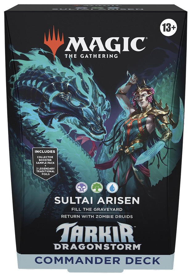 Sultai Arisen - Magic: The Gathering Tarkir: Dragonstorm Commander Deck