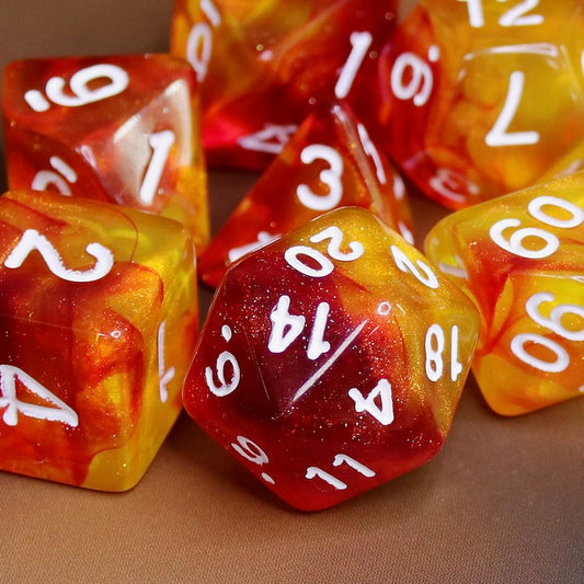 Sunforged Dice Set