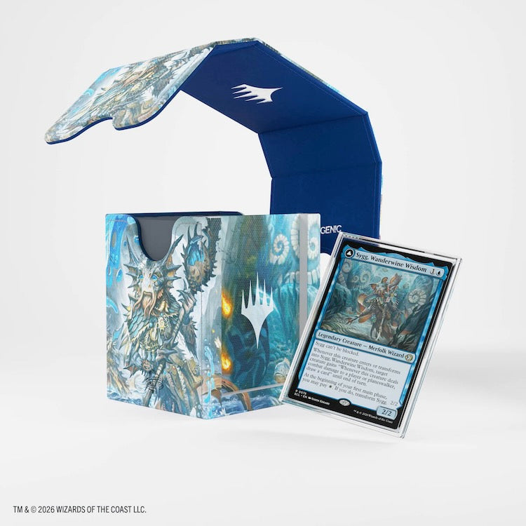 Sygg, Wanderwine Wisdom/Sygg, Wanderbrine Shield - Gamegenic Squire PLUS 100+ XL Convertible (Magic: The Gathering Lorwyn Eclipsed)