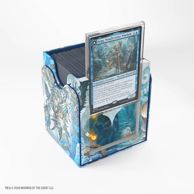 Sygg, Wanderwine Wisdom/Sygg, Wanderbrine Shield - Gamegenic Squire PLUS 100+ XL Convertible (Magic: The Gathering Lorwyn Eclipsed)