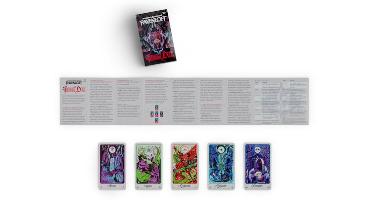 Ravenloft: The Horrors Within Tarokka Deck (Dungeons & Dragons)