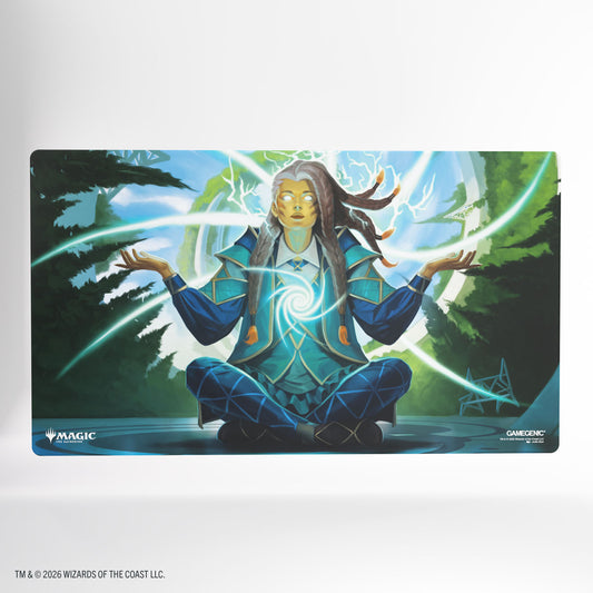 [PREORDER 24 APRIL] Tam, Observant Sequencer - Gamegenic Prime Playmat (Magic: The Gathering Secrets of Strixhaven)