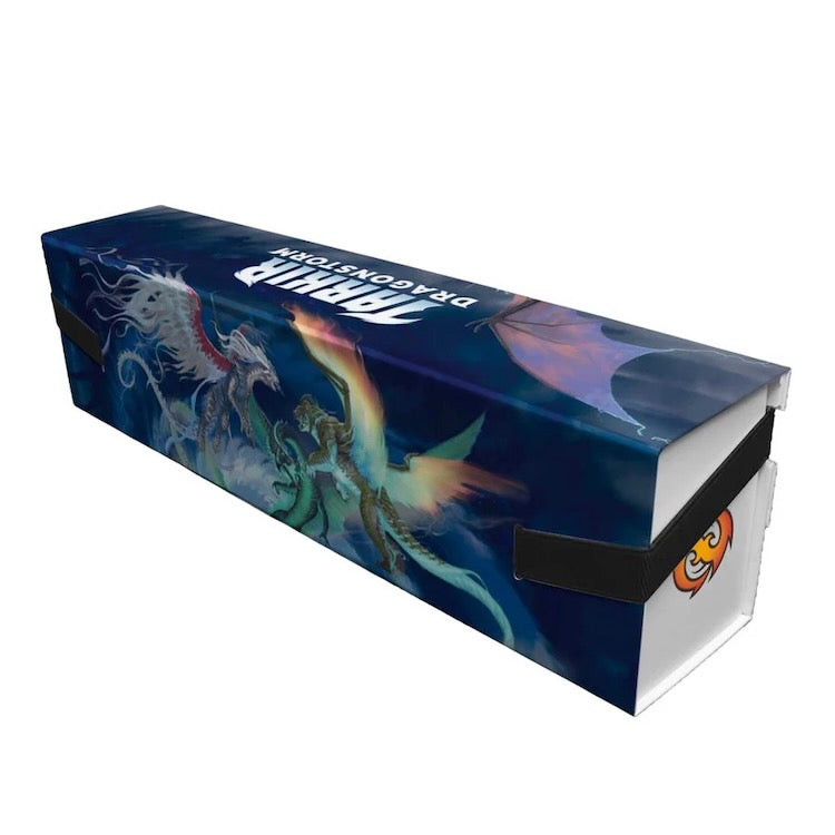 Tarkir Dragonstorm Bundle Key Art 500+ Flat Pack Storage Box for Magic: The Gathering
