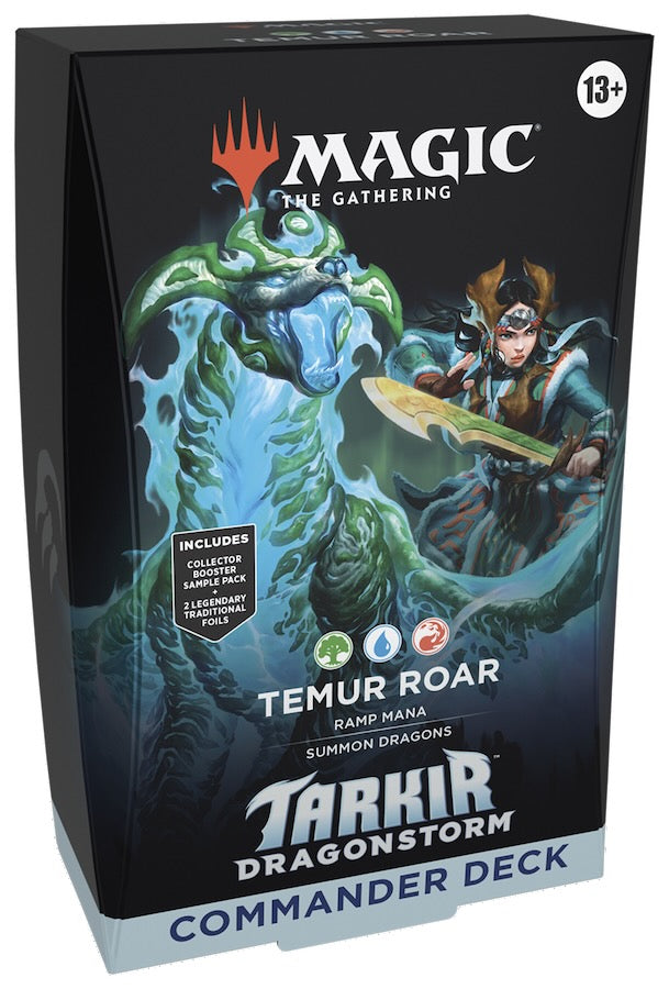 Temur Roar - Magic: The Gathering Tarkir: Dragonstorm Commander Deck