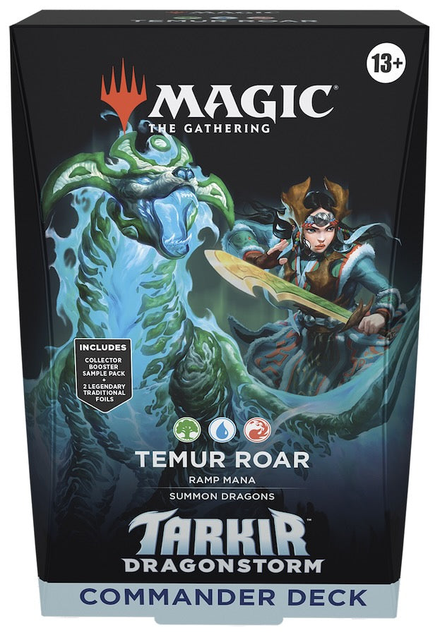 Temur Roar - Magic: The Gathering Tarkir: Dragonstorm Commander Deck