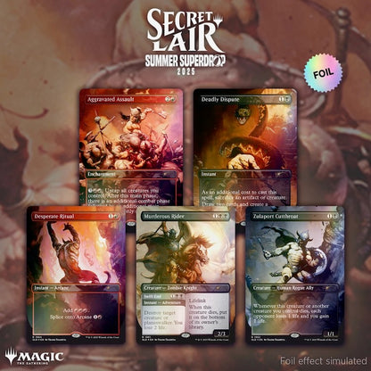 The Art of Frank Frazetta: The Second Exhibition Rainbow Foil (Summer Superdrop 2025)