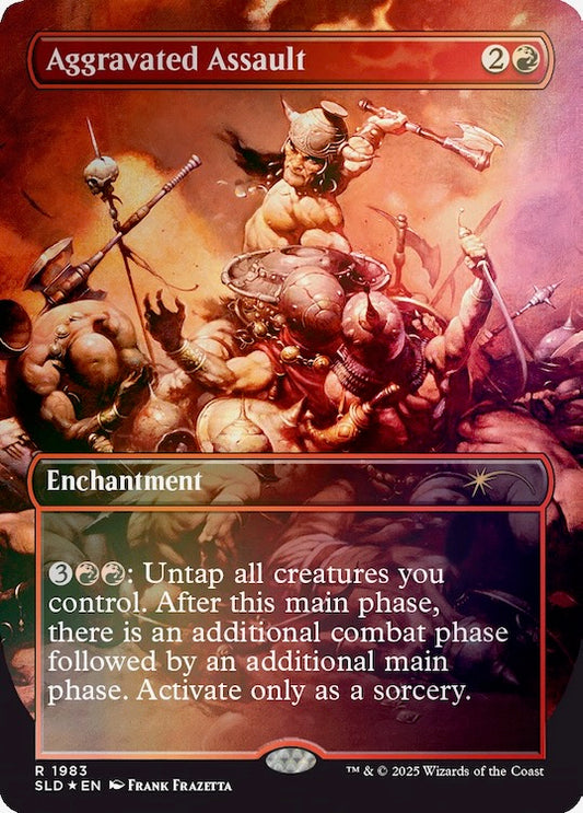 The Art of Frank Frazetta: The Second Exhibition Rainbow Foil (Summer Superdrop 2025)