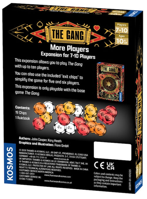 The Gang: More Players - Expansion for 7-10 Players