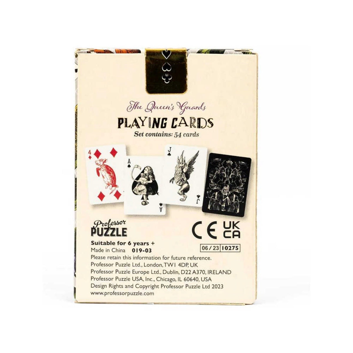 The Queen's Guards Playing Cards