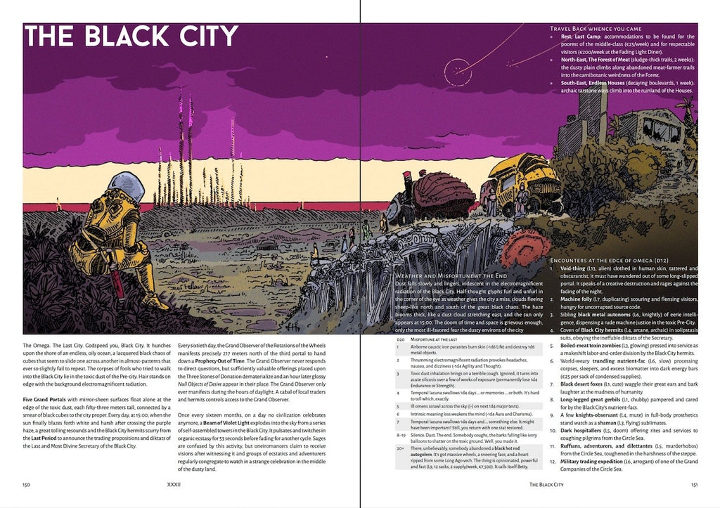 The Ultraviolet Grasslands and the Black City 2E