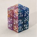 Coral Reef Counter Dice (16mm Set of 10 - 5 Negative Coral, 5 Positive Green)