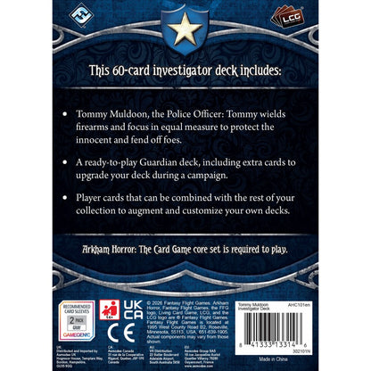 [PREORDER 17 APRIL] Tommy Muldoon Investigator Deck (Arkham Horror: The Card Game)